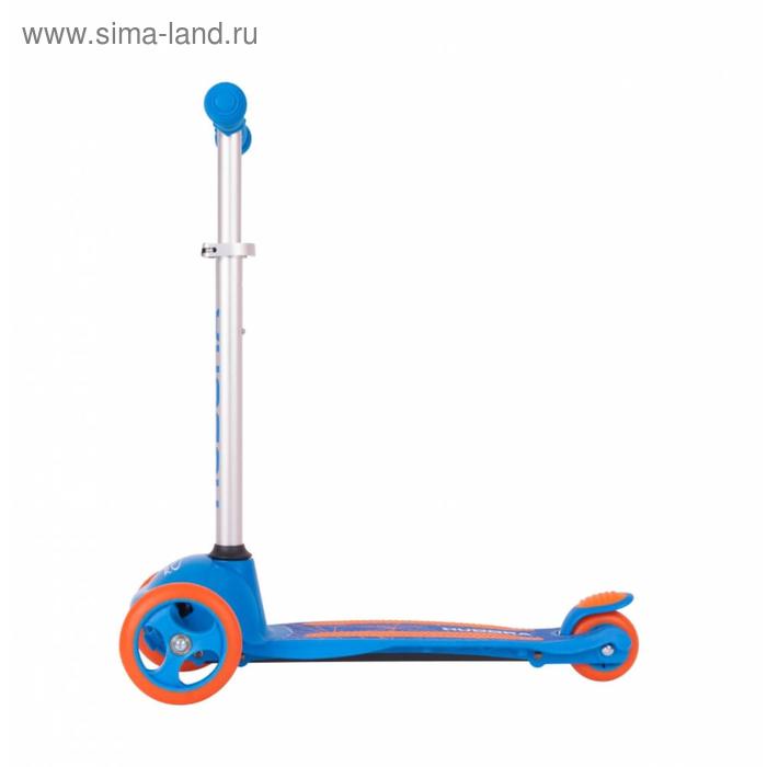 

Самокат Flitzkids 2.0, цвет синий/жёлтый
