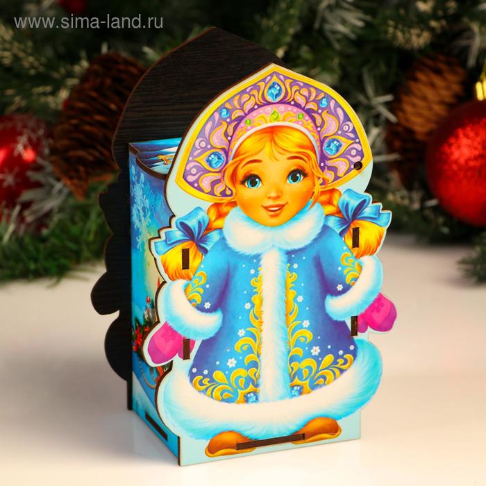 

Шкатулка Снегурочка, микс, 23,3х9,5х7,8 см