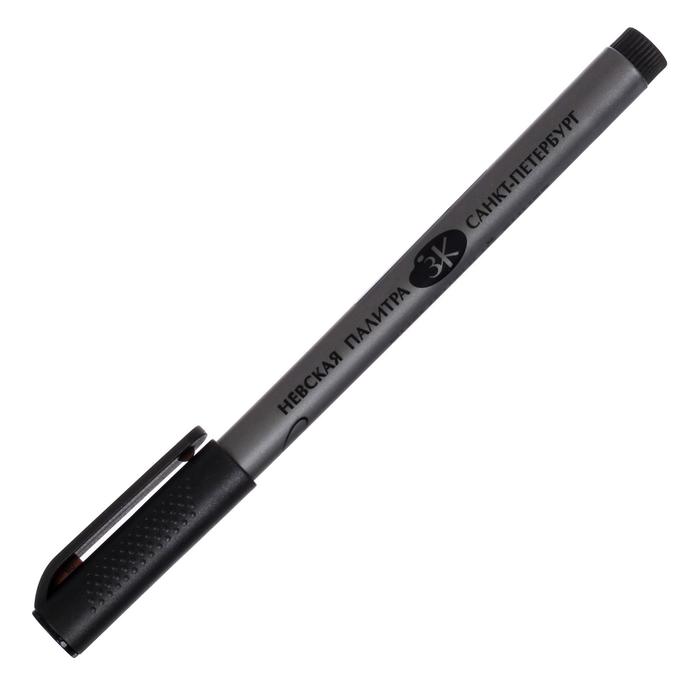 Ручка капиллярная для черчения ЗХК "Сонет" линер 0.4 мм, цвет чёрный