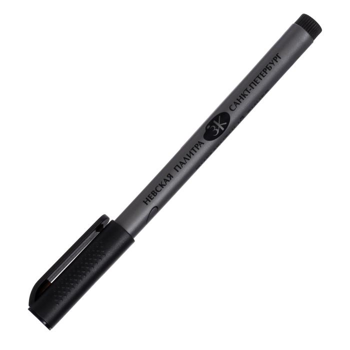 Ручка капиллярная для черчения ЗХК "Сонет" линер 0.6 мм, цвет чёрный