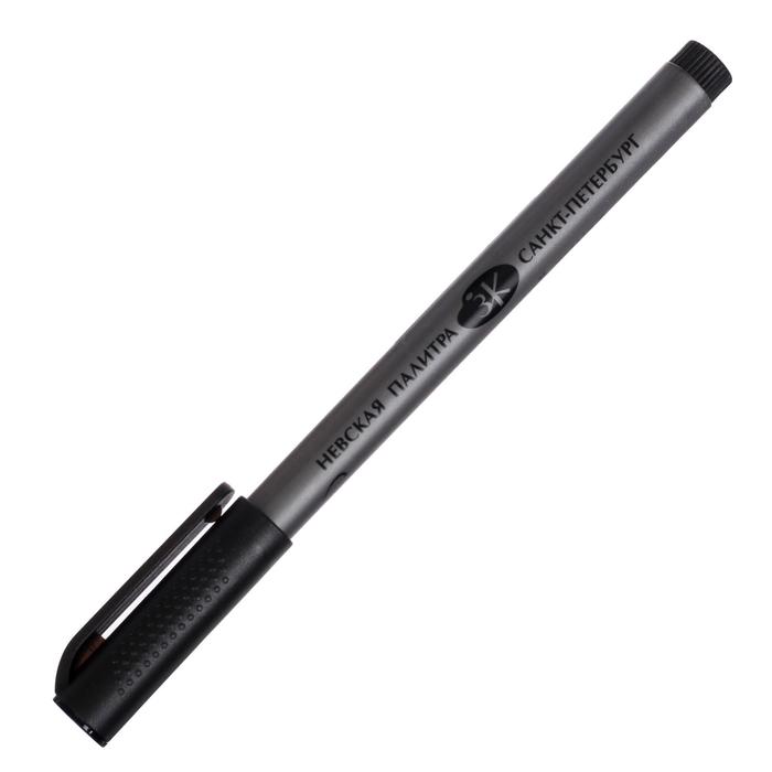 Ручка капиллярная для черчения ЗХК "Сонет" линер 0.8 мм, цвет чёрный