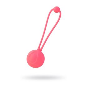 Вагинальный шарик L'eroina by Toyfa Rosy, силикон, цвет коралловый, d=3,1 см, 50 г Ош