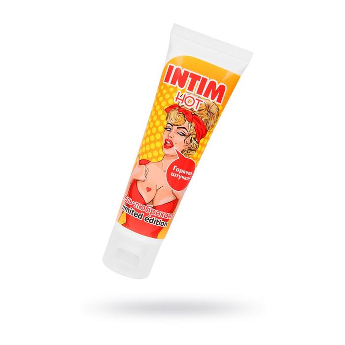 Гель-лубрикант Intim hot, серии Limited edition, 50 г