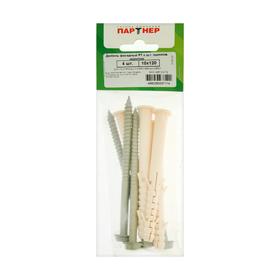 

Дюбель фасадный с ш.г. оцинков. шурупом PT 10х120, 4 шт.