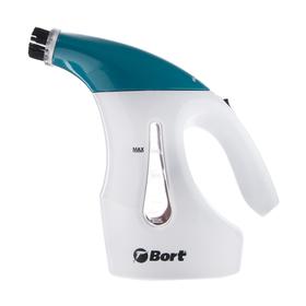 

Отпариватель Bort Compact +, 1200 Вт, 30 г/мин, нагрев 100 с, 0.5 л, синий