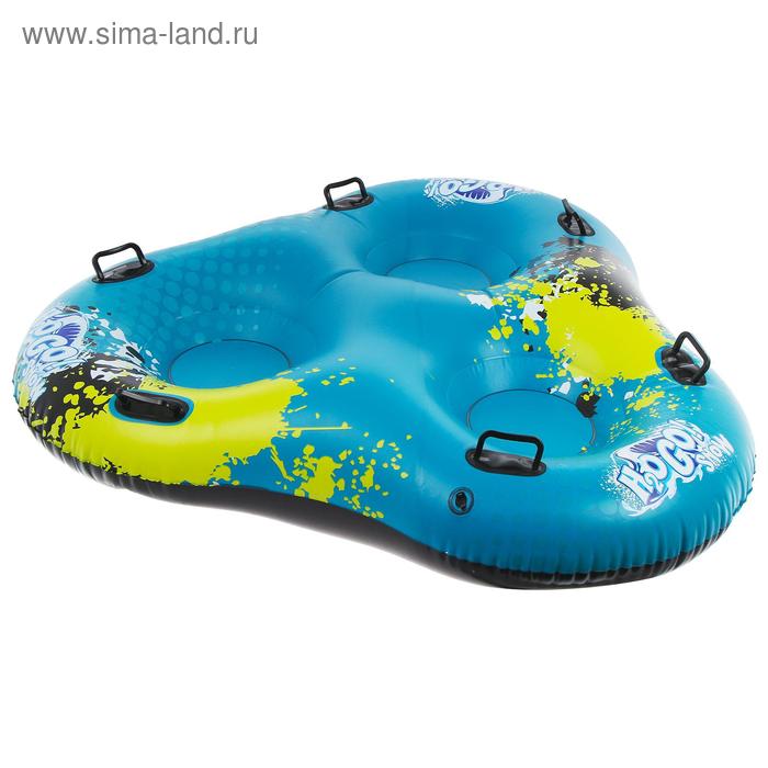 

Тюбинг надувной бескамерный H2OGO! Snow 152 х 152 см, 3 х местный 39052