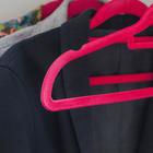 Вешалка-плечики для одежды «Бархат», размер 44-46, флокированное покрытие, цвет МИКС - Фото 6