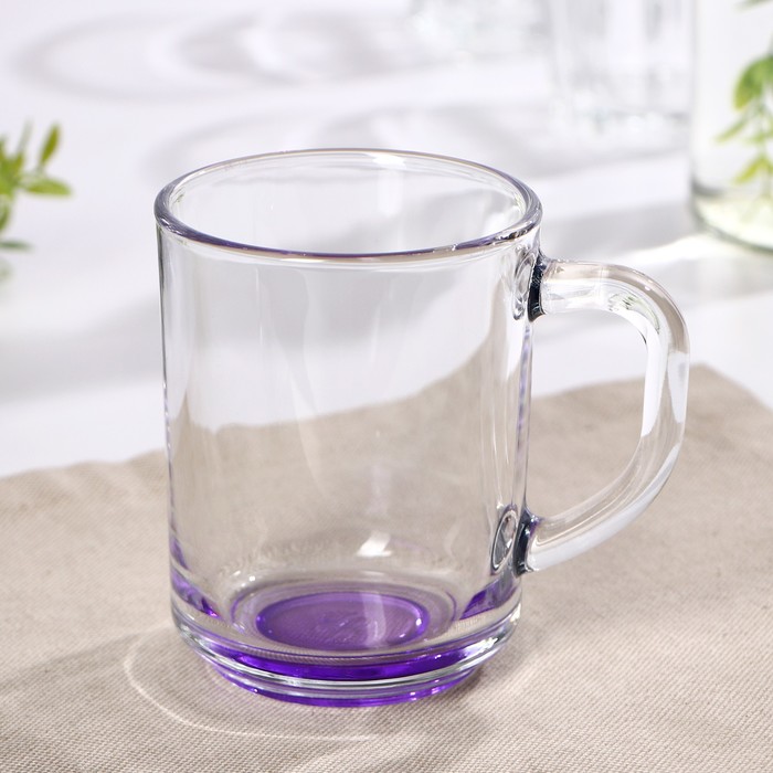 фото Кружка «джем», 250 мл, цвет фиолетовый gidglass