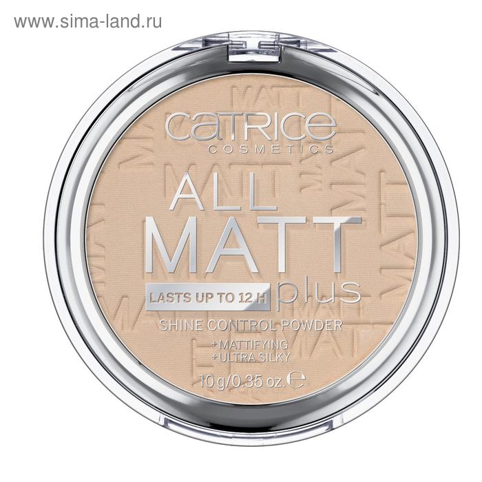 Компактная пудра Catrice All Matt Plus Shine Control Powder, 025 Sand Beige песочно-бежевый 549630