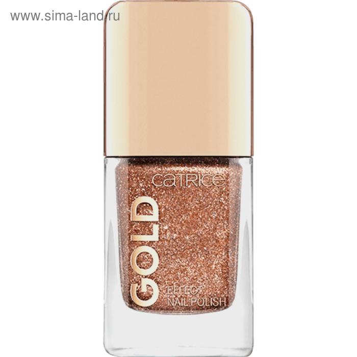 Лак для ногтей Catrice Gold Effect nail polish, тон 03 Magical Allure бронзовый