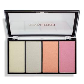 

Палетка хайлайтеров Revolution Makeup Reloaded Lustre, оттенок Lights Cool