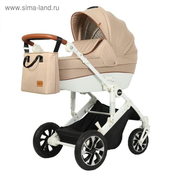 Коляска Lotus 2 в 1 цвет бежевый 30025₽