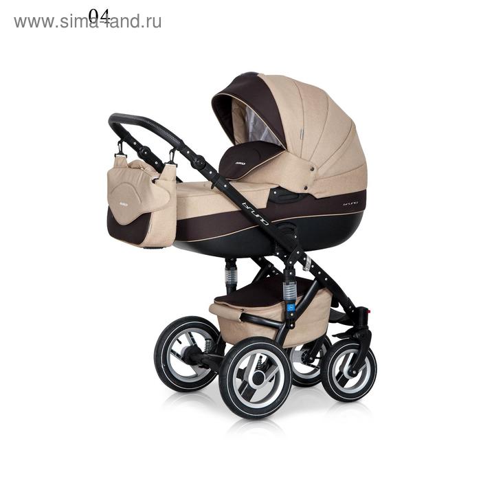 

Коляска Bruno, 2 в 1, цвет бежевый/шоколад