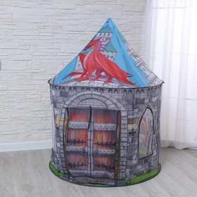 

Палатка детская игровая «Замок с драконом» 100×100×135 см