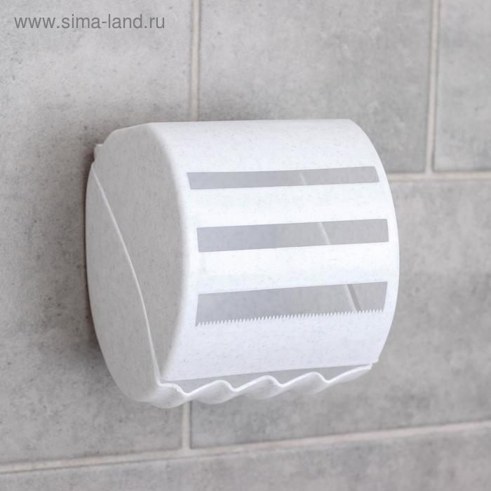 фото Держатель для туалетной бумаги, цвет мрамор branq