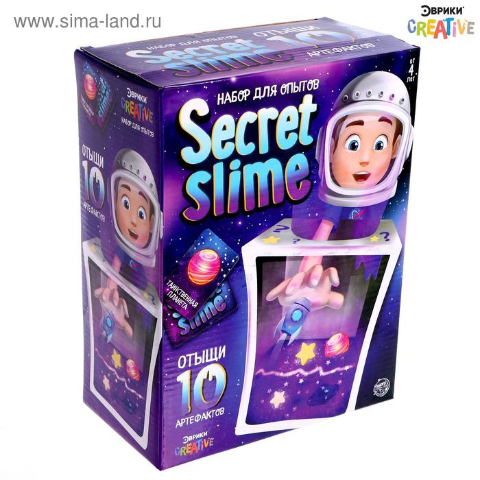 фото Набор для опытов secret slime, космос эврики