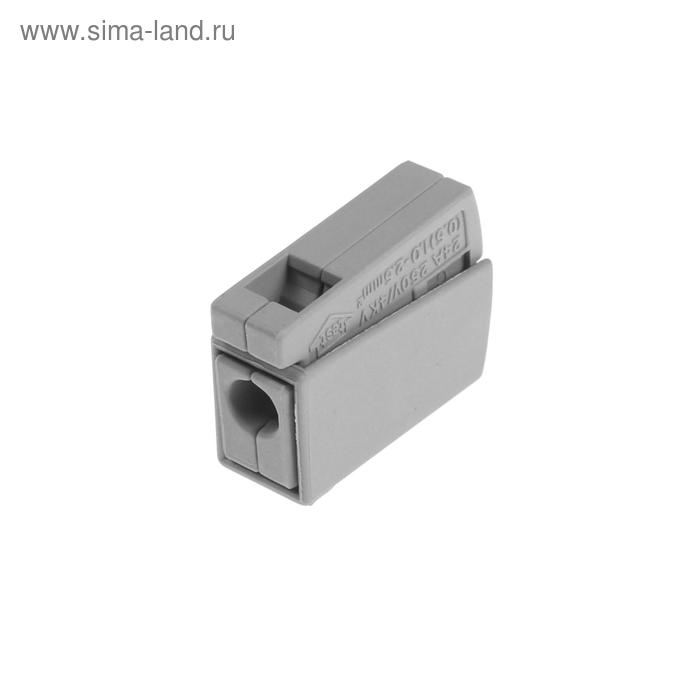 

Клемма линейная Luazon Lighting, 24A, 0,5-2,5 мм2, 1P