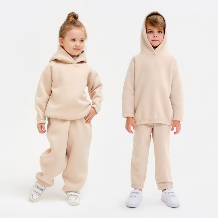 Худи детское MINAKU Basic Line KIDS цвет бежевый рост 122 670₽