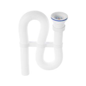 

Сифон VirPlast Эконом, 1 1/2" x 38 мм, с пластиковой решеткой