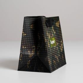 

Пакет ламинированный квадратный «Super», 14 × 14 × 9 см