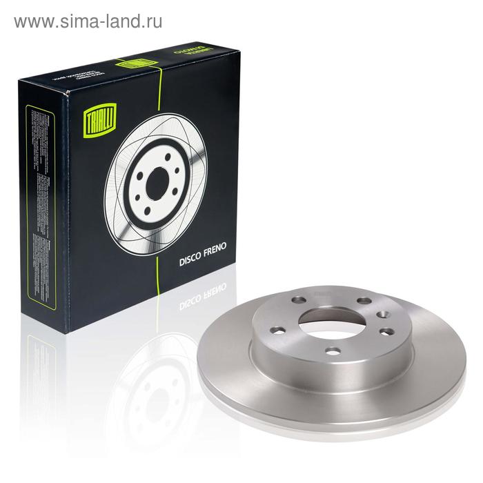 Диск тормозной задний TRIALLI для Opel Astra H (04-), DF 210203 тормозной диск задний ferodo ddf1787 284x10 для hyundai opel kia