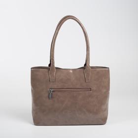 

Сумка женская, отдел на молнии, наружный карман, длинный ремень, цвет бежевый