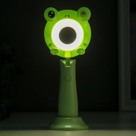 

Лампа настольная c АКБ 16220/1 16хLED 4Вт 3000/6000К USB зеленый 7,8х9,5х24 см