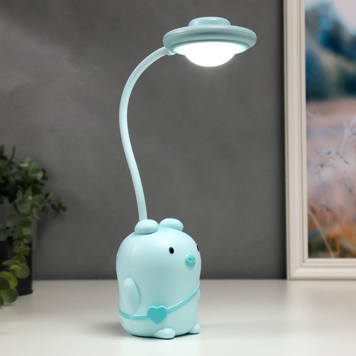 

Лампа настольная c АКБ 16222/1 LED 4Вт 3 режима USB желтый 7,5х8,5х43 см МИКС