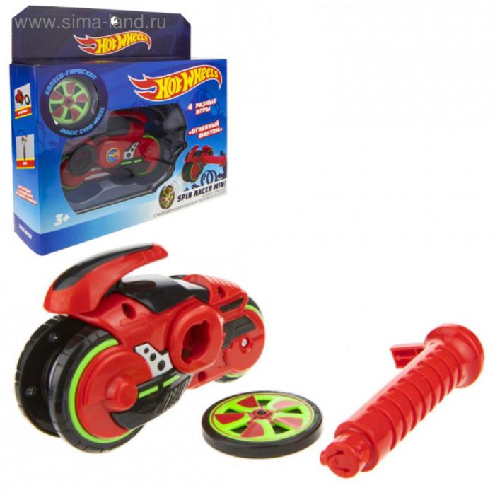 Машина «Spin Racer. Огненный Фантом» 12 см, пуск. мех с диском, цвет красный