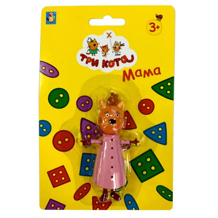 Игрушка «Три Кота. Мама» 8 см, подвижные ножки и ручки