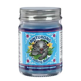 Синий охлаждающий бальзам с эвкалиптом Binturong, при травмах, ожогах и от укусов насекомых, 50 г