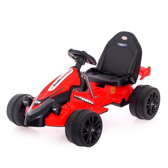 Детский электромобиль «Картинг», цвет красный