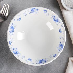 

Салатник «Кантри синие цветы борт», 500 мл, d=17 см