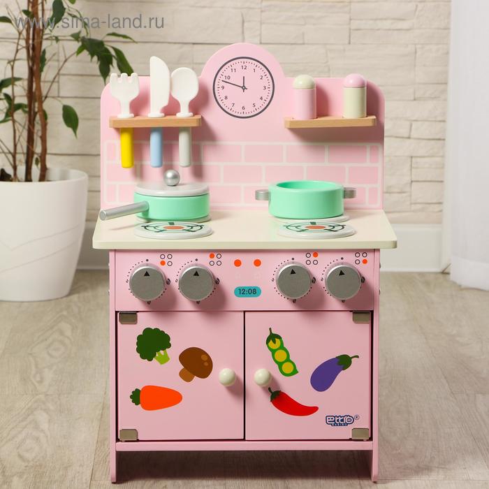 фото Игровой деревянный набор "кухня" 23х30х49 см