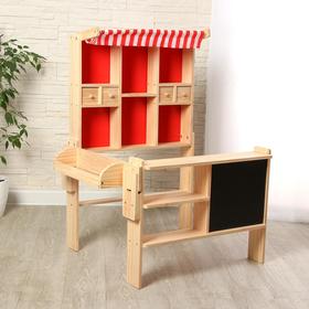 Игровой деревянный набор «Магазинчик» 73х60х102 см Ош