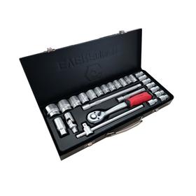 

Набор инструментов EVERFORCE EF-1028, 27 предметов, 1/2'', в металлическом кейсе