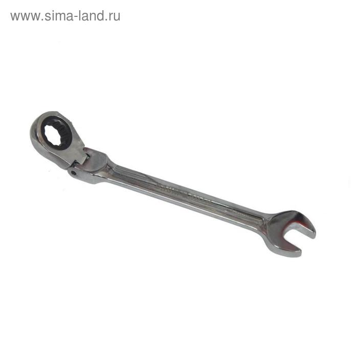 фото Ключ комбинированный baumauto bm600713f, трещоточный, c шарниром, 13 мм