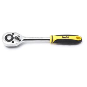 

Трещотка хромированная KINGTUL profi KT-601004P, с резиновой рукояткой, 1/2", 24 зуба