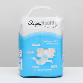 

Подгузники для взрослых ЭлараHEALTH - L, 10шт
