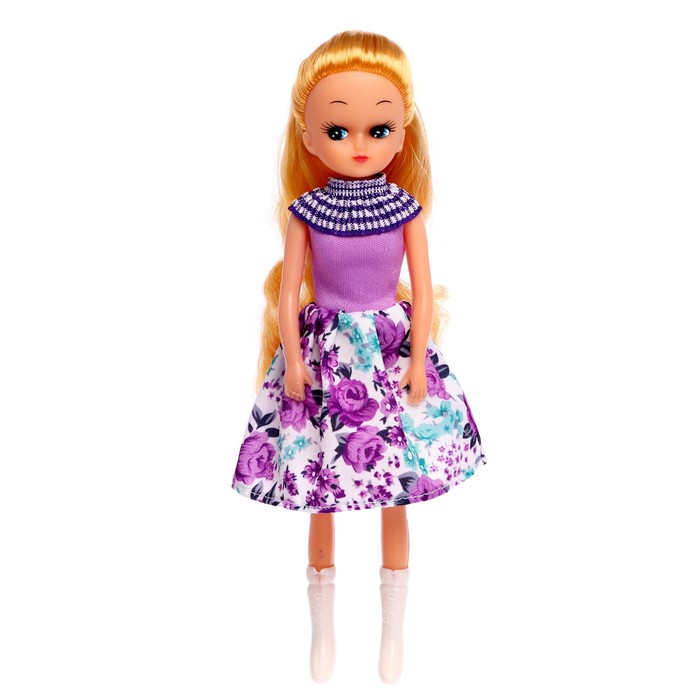 Кукла модная Крошка Сью в платье, МИКС