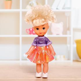 Кукла классическая «Крошка Сью» в платье, 17 см, МИКС Ош