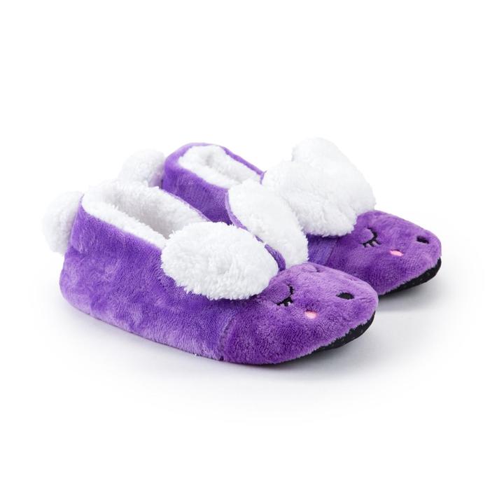 Тапочки женские, цвет фиолетовый, размер 36-37
