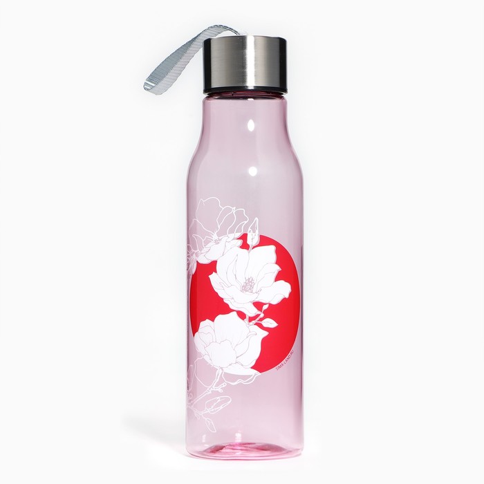 Бутылка для воды «Цветы», 650 мл