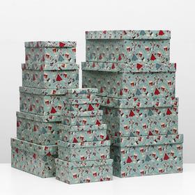 

Набор коробок 15 в 1 "Sweet Christmas", 46,6 х 33 х 18 - 12 х 6,5 х 4 см