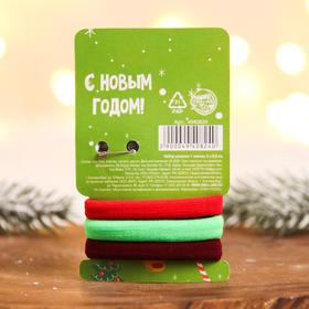 

Набор резинок + значок «Хо-хо-хо», d= 3,5 см