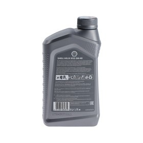 

Масло моторное Shell Helix ECO 5W-40, 1 л 550058242