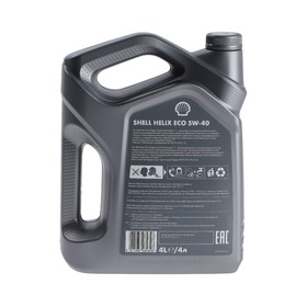 

Масло моторное Shell Helix ECO 5W-40, 4 л 550058241