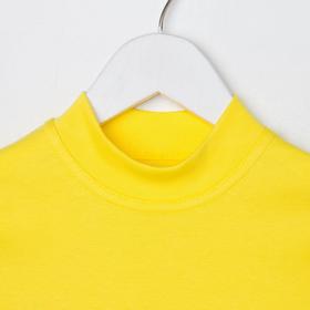 

Водолазка для девочки, цвет жёлтый, рост 104 см