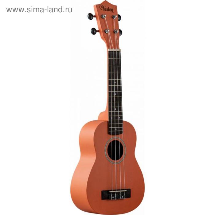 

Укулеле VESTON KUS-15OR I сопрано, махагони, оранжевый