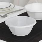 Набор одноразовых суповых тарелок, 500 мл, 6 шт, цвет белый - Фото 1